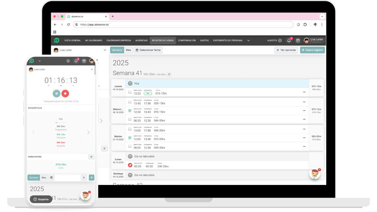 control horas mobile web app absence transparent-1 control horas mobile web app absence transparent-1